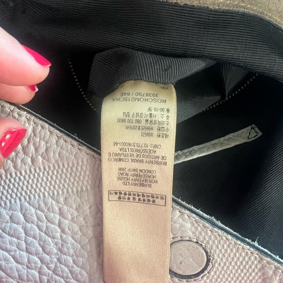 Burberry grey lindburg hobo - Picture 8 of 11